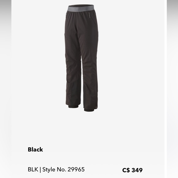 W’s Patagonia upstride soft shell pants size S - Picture 1 of 1